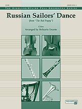 Russian Sailors' Dance Orchestra Scores/Parts sheet music cover Thumbnail